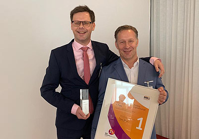 Preisverleihung des BBU-ZukunftsAwards 2019 an die Wohnungsgenossenschaft Eberswalde 1893 eG